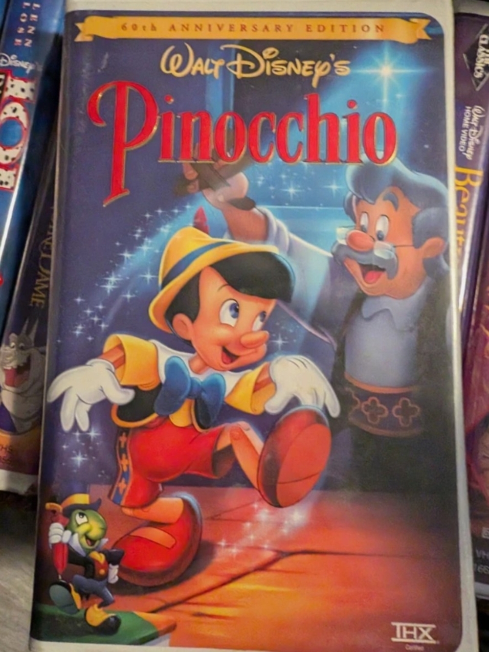 Disney Pinocchio Anniversary Edition - Blue, Red & Yellow Cover